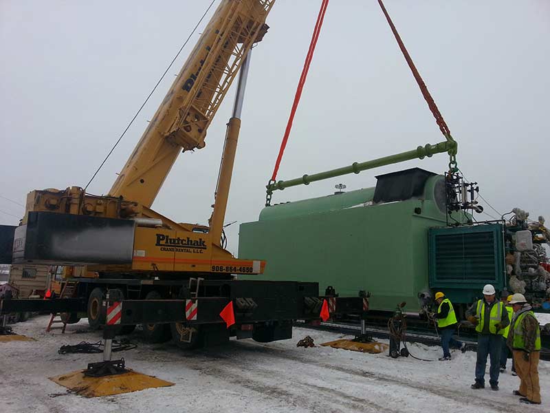 Winter Crane Equipment Rentals